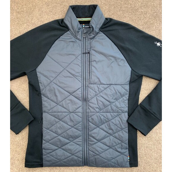 Smartwool Jacket Mens L Smartloft Hybrid Nylon Wool Quilted Zip-Up Windbreaker - Picture 1 of 10